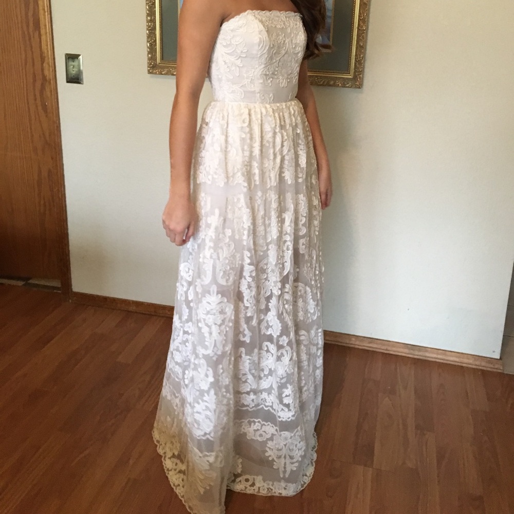SOLD Sherri Hill style 50878 in white size 2